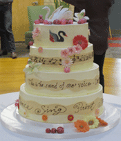 SWAN Day Cake