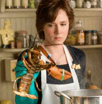 Amy Adams with Lobster