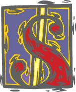 Drawing of Dollar Sign