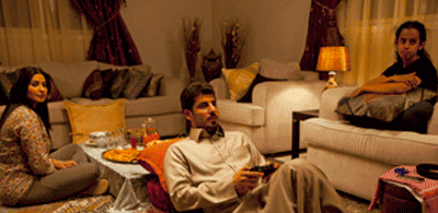 Wadjda_bottom Reem Abdullah, Sultan Al Assaf and Waad Mohammed